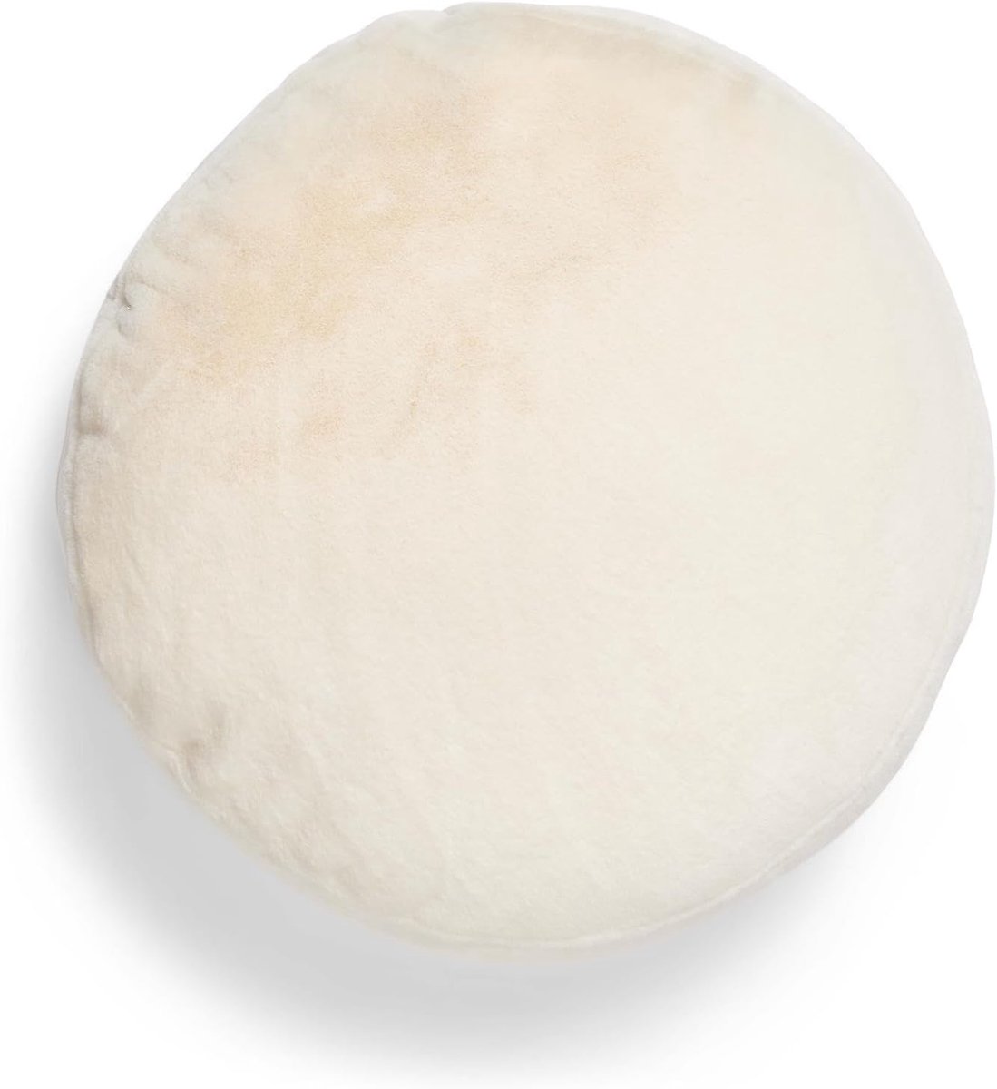 Sierkussen 45 cm - Furry Vanille - 100% polyester - Zacht en stijlvol voor elk interieur - ShopVlot