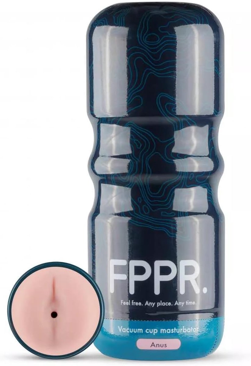 Anus masturbator met ribbels - discreet ontwerp - eenvoudig schoon te maken - voor ultiem genot - ShopVlot