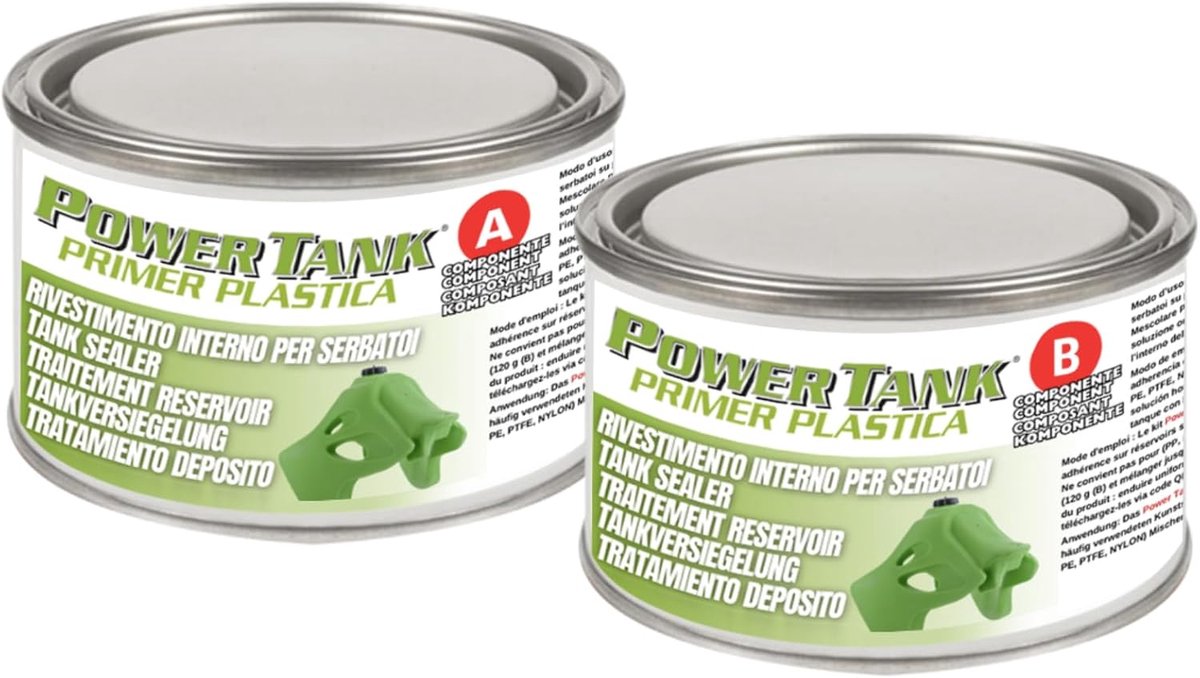 Tankprimer reparatietreatment 360g - voor ABS kunststof - beschermt tegen corrosie - herstelt en beschermt tanks - ShopVlot