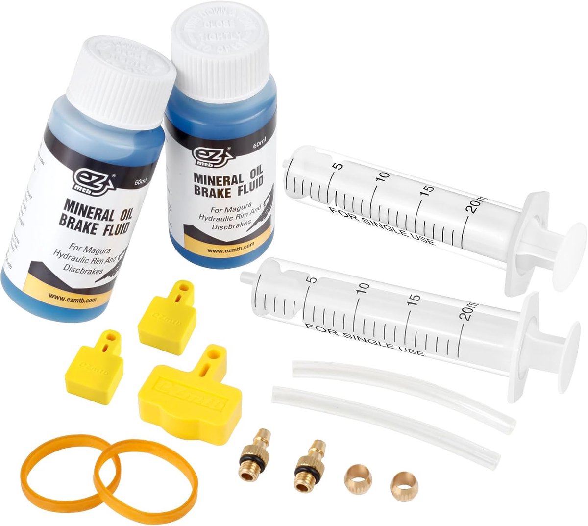 Rem ontluchtingskit voor MAGURA hydraulische remmen - Inclusief 120 ml hoogwaardige minerale olie - ShopVlot