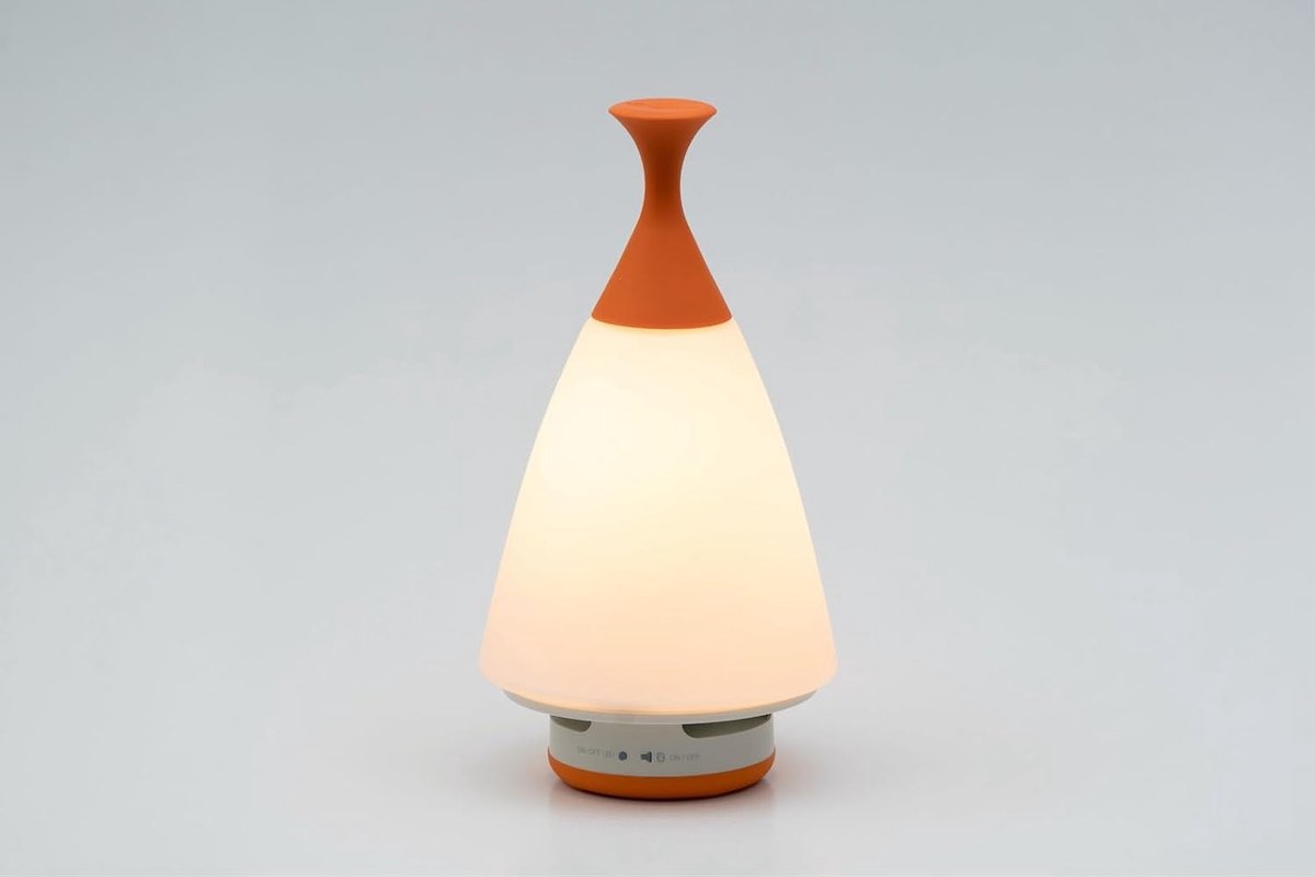 LED tuinlamp met Bluetooth speaker - groot ontwerp - 3 helderheidsniveaus - ideaal voor buitengebruik - ShopVlot