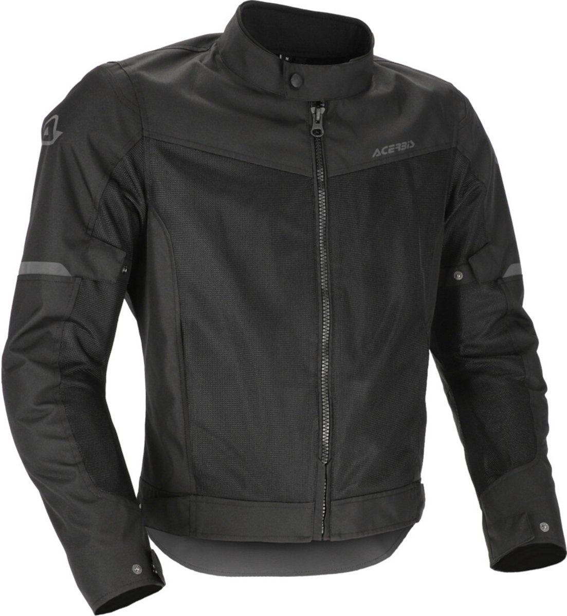 Acerbis Ramsey Vented 2.0 Mesh Zwart Textiele Motorjas - Jas