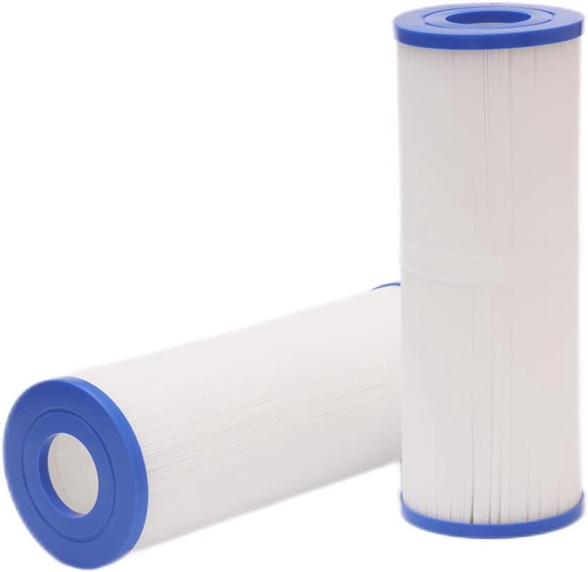 Spa filter cartridge 50 m² - 2 stuks - witte filterpatroon - sterkere filtratie voor jouw jacuzzi - ShopVlot