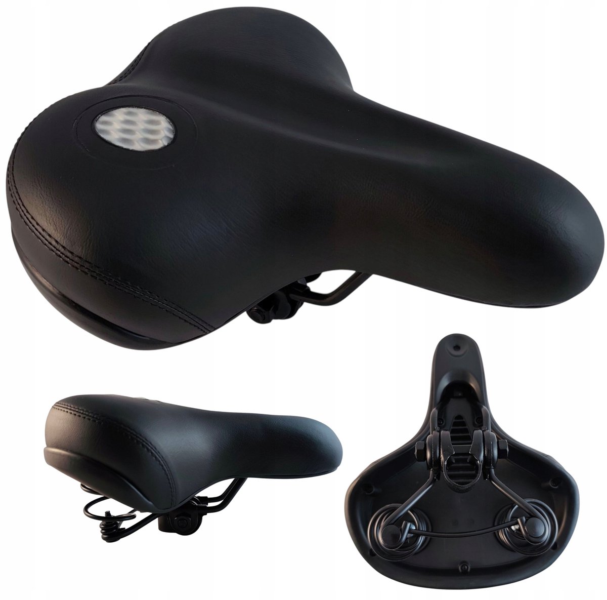 Comfortabel Gel Fietszadel - Zacht & Geveerd voor MTB & Trekking
