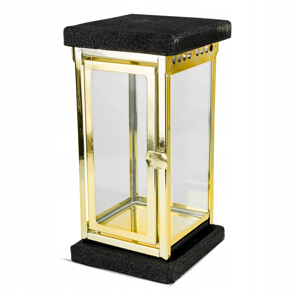 Exclusieve Graflicht Kapel 27 cm Goud Chroom Hars & Metaal