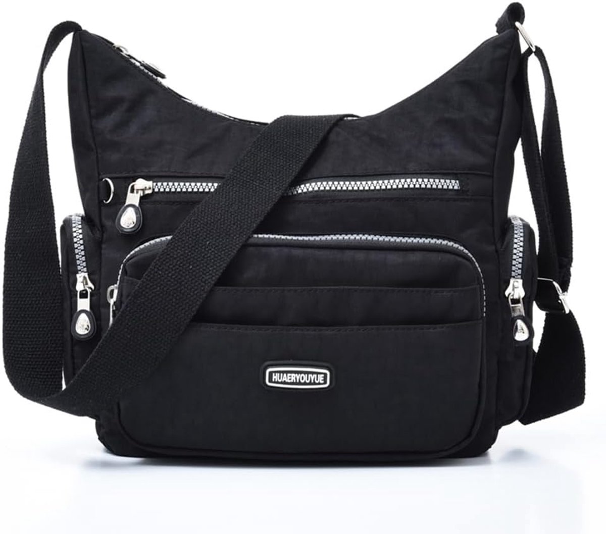 Schoudertas Dames Waterdicht - Casual Crossbody Tas - Meerdere Vakken - Ideaal voor School en Reizen - SnelShoppen