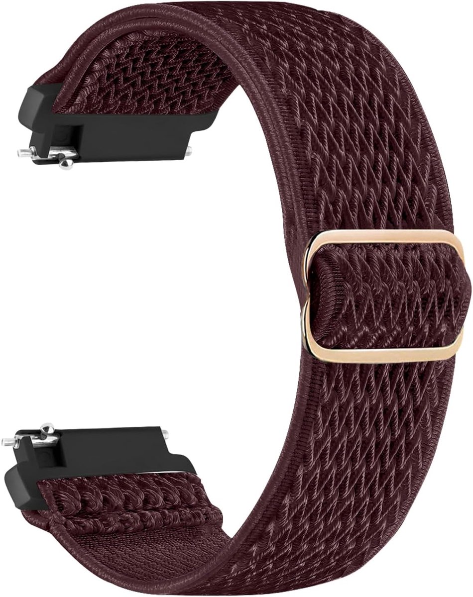 Horlogeband 16mm 18mm 19mm 20mm 22mm - Elastisch Nylon - Ademend Sportarmband - Comfortabel voor dagelijks gebruik - SnelShoppen