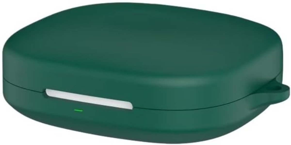 Beschermhoes voor Baseus Bass BC1 Lite - Donkergroen siliconen - Schokbestendig en krasbestendig - Perfecte pasvorm - ShopVlot