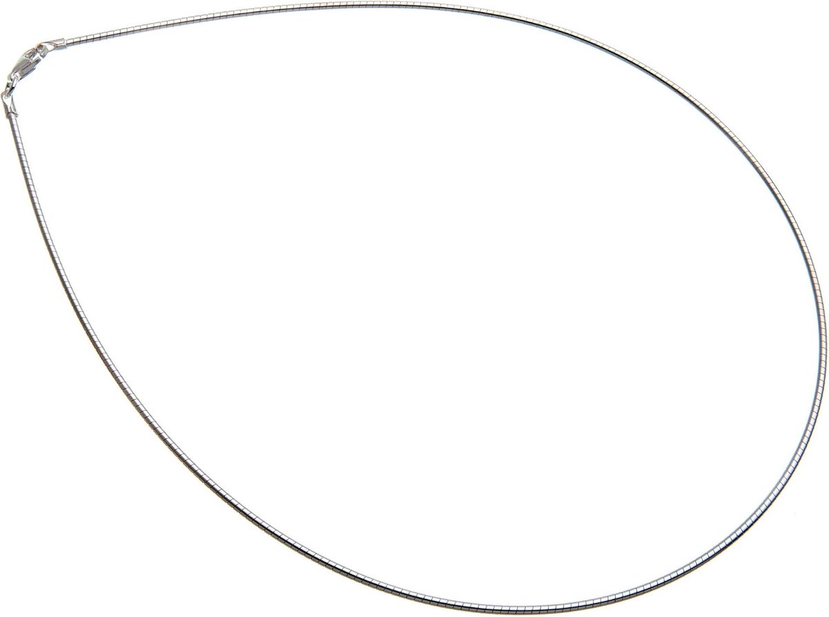 Omega Collar 0.3 cm - 925 Sterling Zilver - Keuze uit Lengte 15-55 cm - Elegante uitstraling - ShopVlot