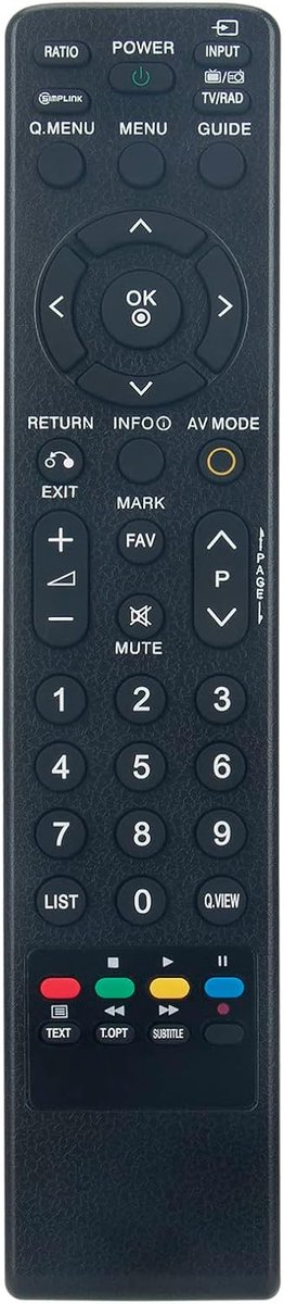 Afstandsbediening voor LG TV - vervangend model - eenvoudig in gebruik - betrouwbare prestaties - ShopVlot