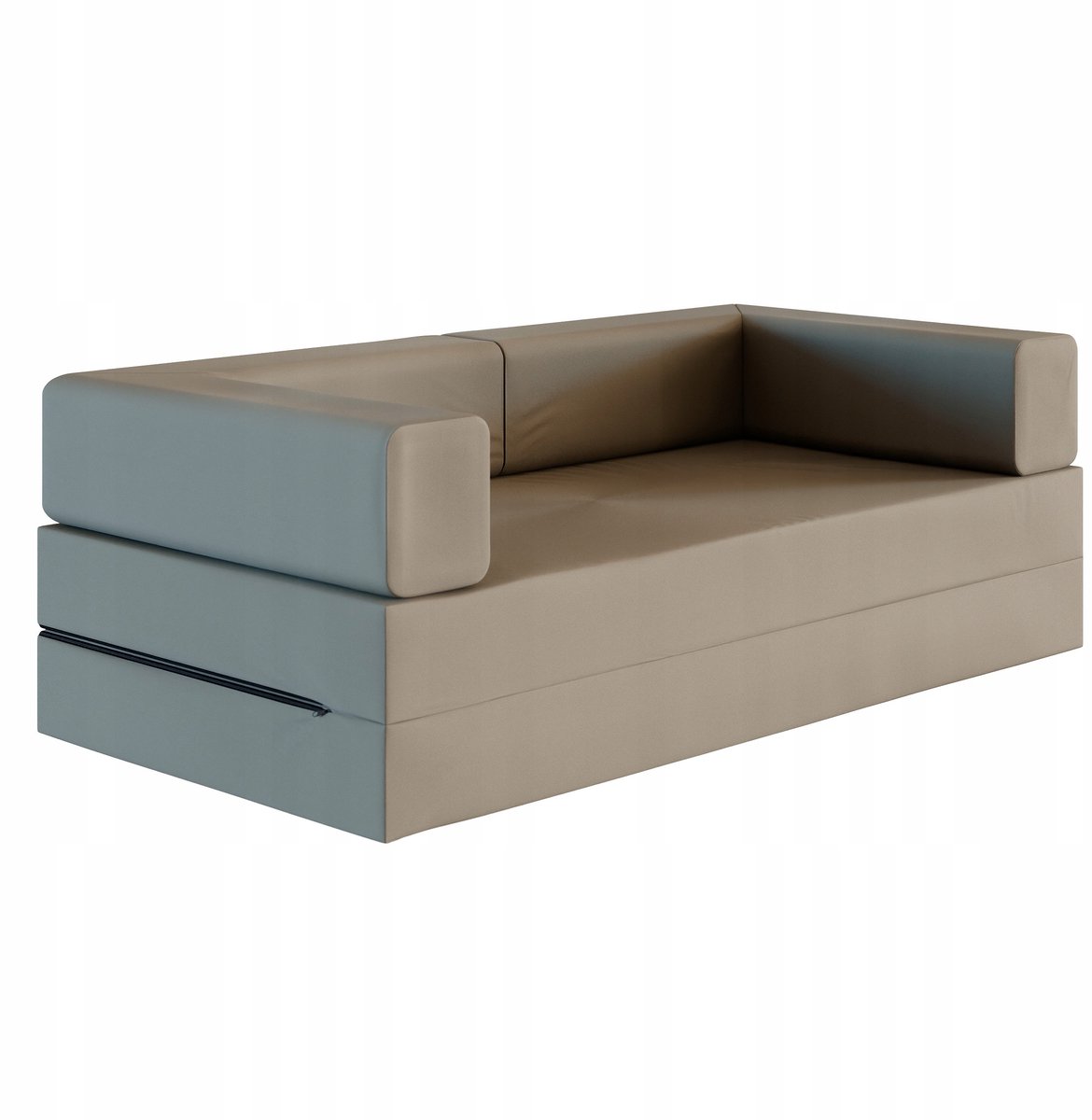 FDM Tuinbank FLIP 200cm - Waterdichte Stof, Uitschuifbaar krem