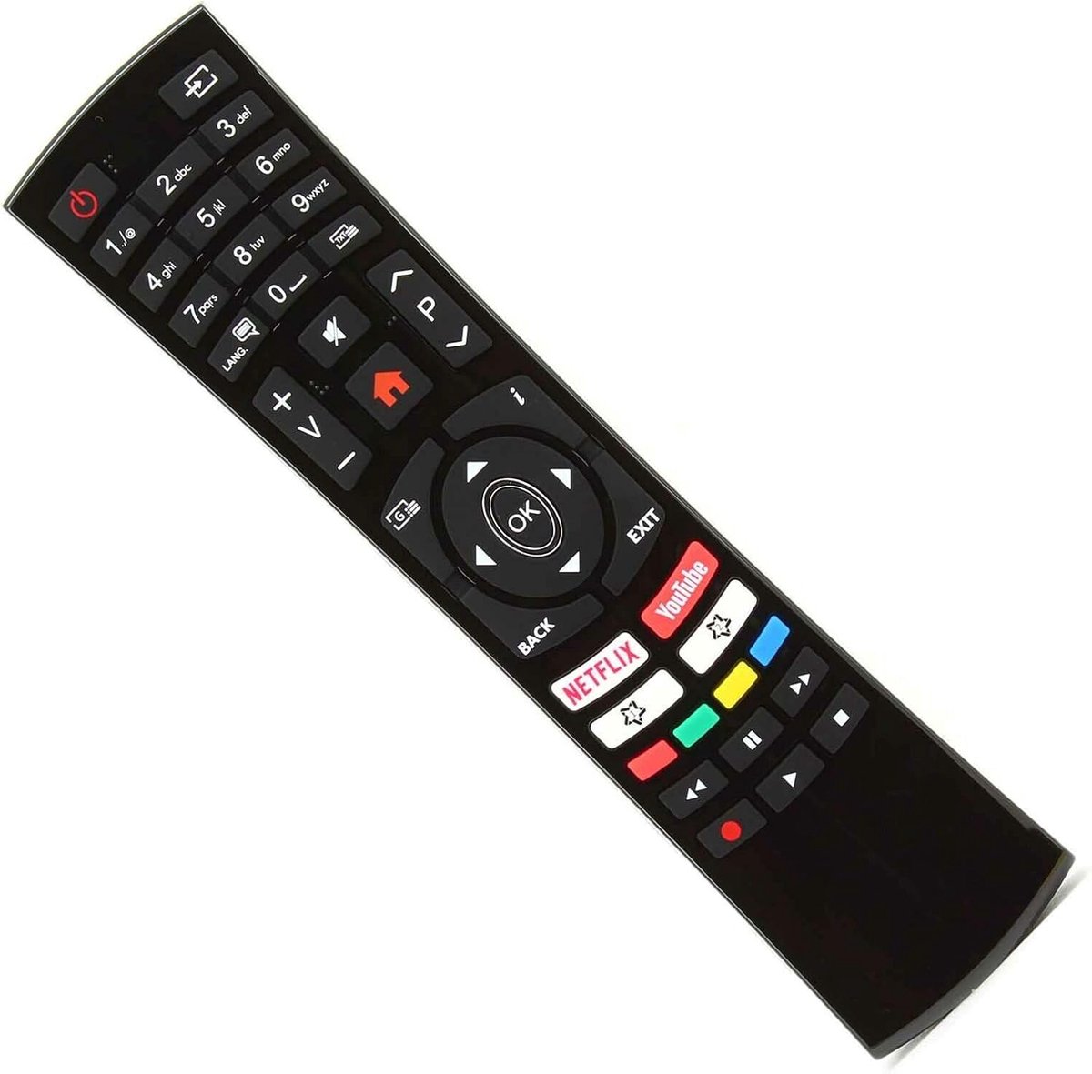 Afstandsbediening geschikt voor Vestel Toshiba RC4390 - origineel - eenvoudig te gebruiken - ShopVlot
