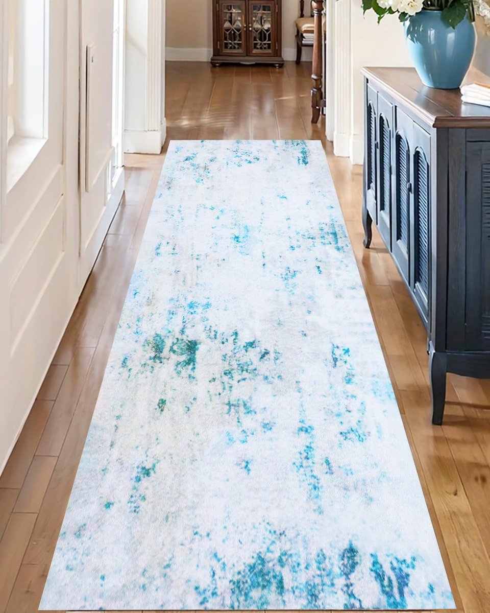 Tapijt Pasillo 60x180cm - Vintage Retro Design - Antislip en Wasbaar - Perfect voor Woonkamer - ShopVlot