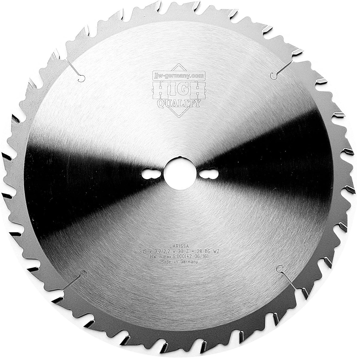 Cirkelzaagblad 315 x 30 Z = 28 WZ BG - Houtbewerking - Combi zijkanten - Geschikt voor alle zaagmachines - ShopVlot