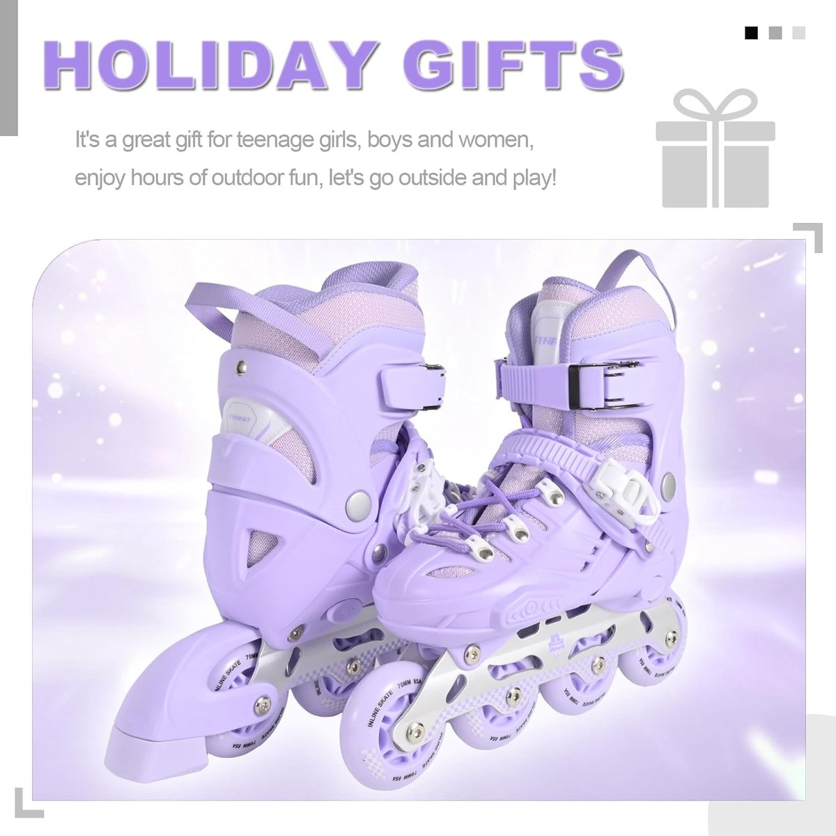 Inline skates meisjes verstelbaar - Aluminium frame - Schokbestendig - Ideaal voor kinderen en volwassenen - ShopVlot