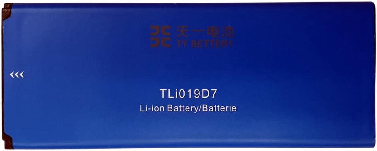 Mobiel batterij 1930 mAh - Li-ion - Compatibel met Alcatel 1 Dual SIM/TCL - Betrouwbare vervangingsbatterij - ShopVlot