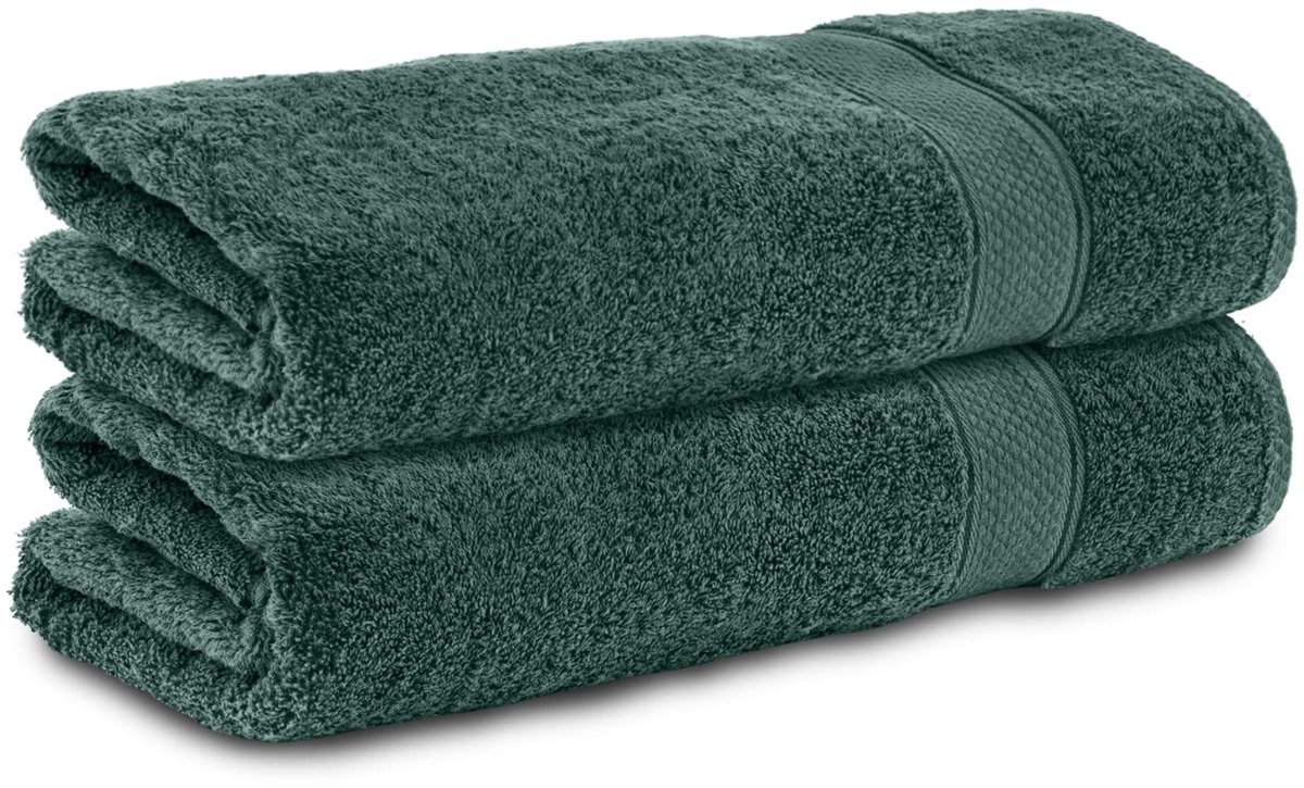 Handdoeken 50x100 cm - Set van 2 - 100% katoen - Zacht en absorberend - ShopVlot