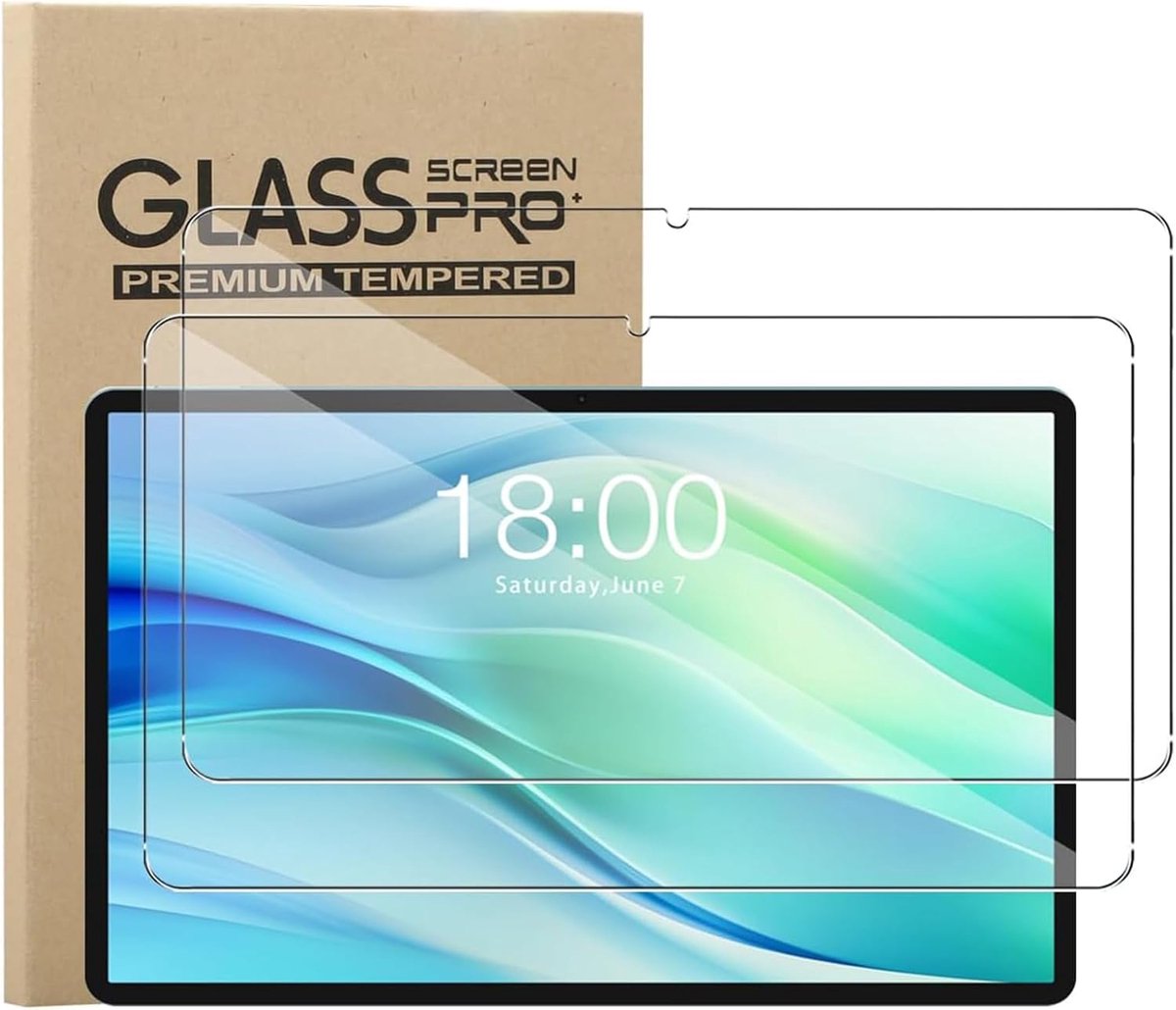 Tempered Glass Screen Protector 11 Inch - 2 Stuks - Voor TECLAST P50/P50CASE/T50PLUS - Optimale bescherming - ShopVlot
