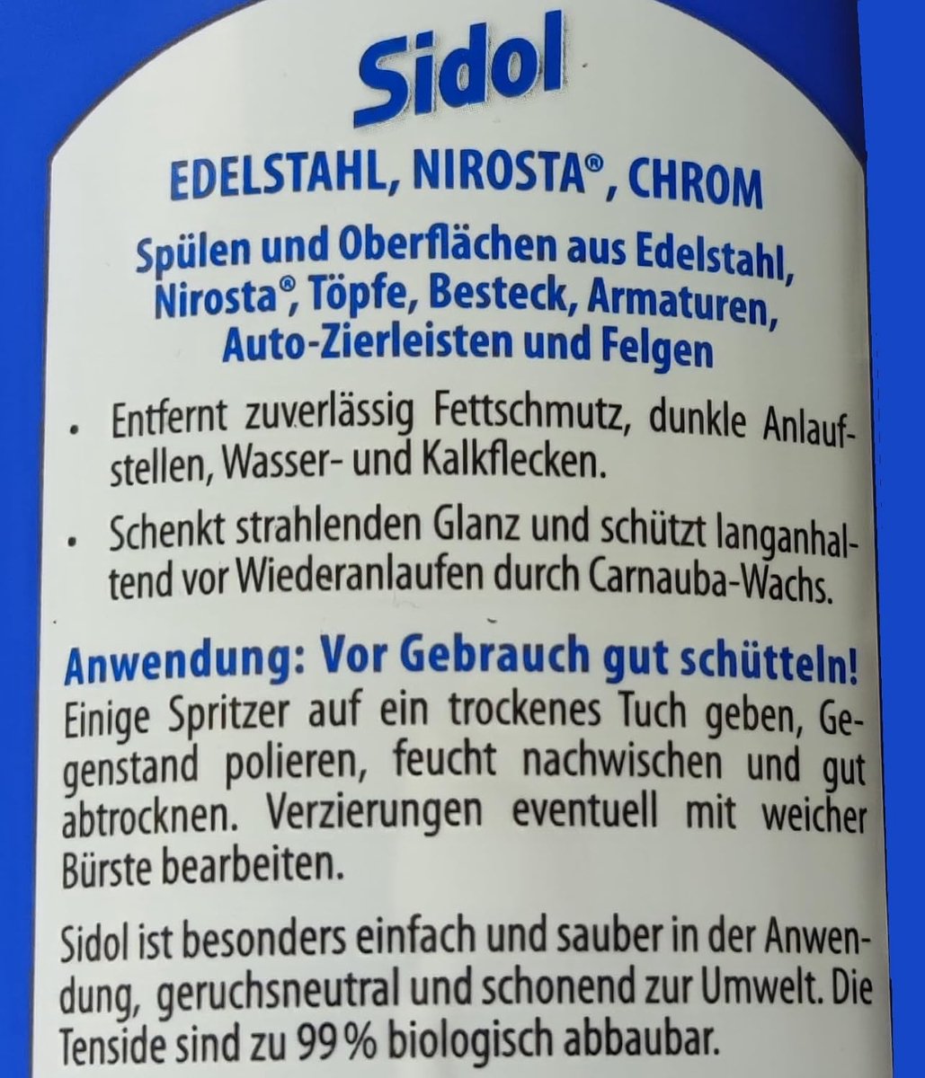 Reiniger voor metalen 3 x 250 ml - roestvrij staal - krachtige formule - ideaal voor glans - ShopVlot