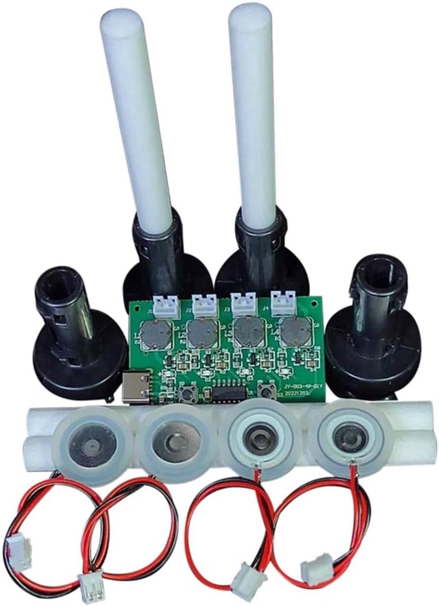 Ultrasone mistmodule humidifier - vier sprays - duurzame set - ideaal voor atomizers - ShopVlot