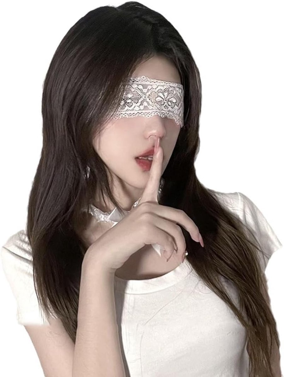 Blinddoek voor Volwassenen - Dames en Heren - Kant en Zwart - Voor Sensuele Spelletjes - ShopVlot