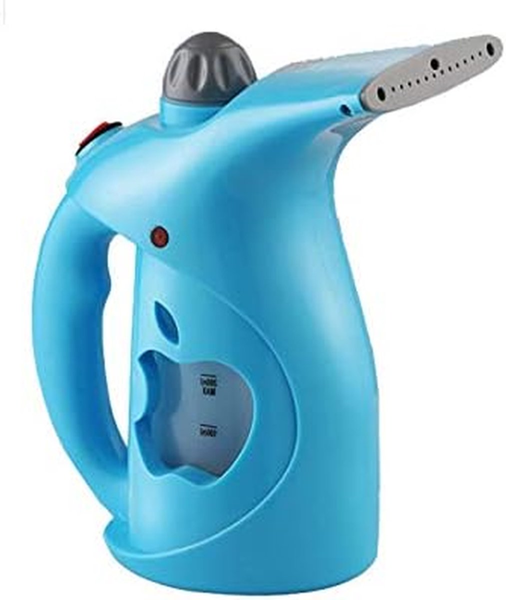 Handstomer Stoomstrijkijzer - Stoomapparaat Reisstomer - Kreukels Verwijderen - Krachtige Stoompenetratie - 200 ml - Blauw