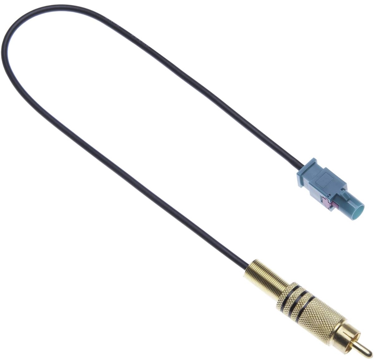 Antenne adapter kabel - Male Fakra naar RCA - Hoofdunit verbinding - Voor GPS navigatie - ShopVlot