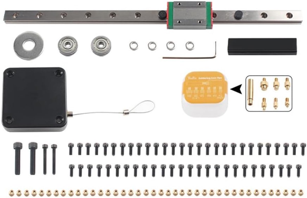 Heat Set Insert Tool Stealth Kit - M2 M3 M6 M8 - embedded kit - ideaal voor 3D printen - ShopVlot