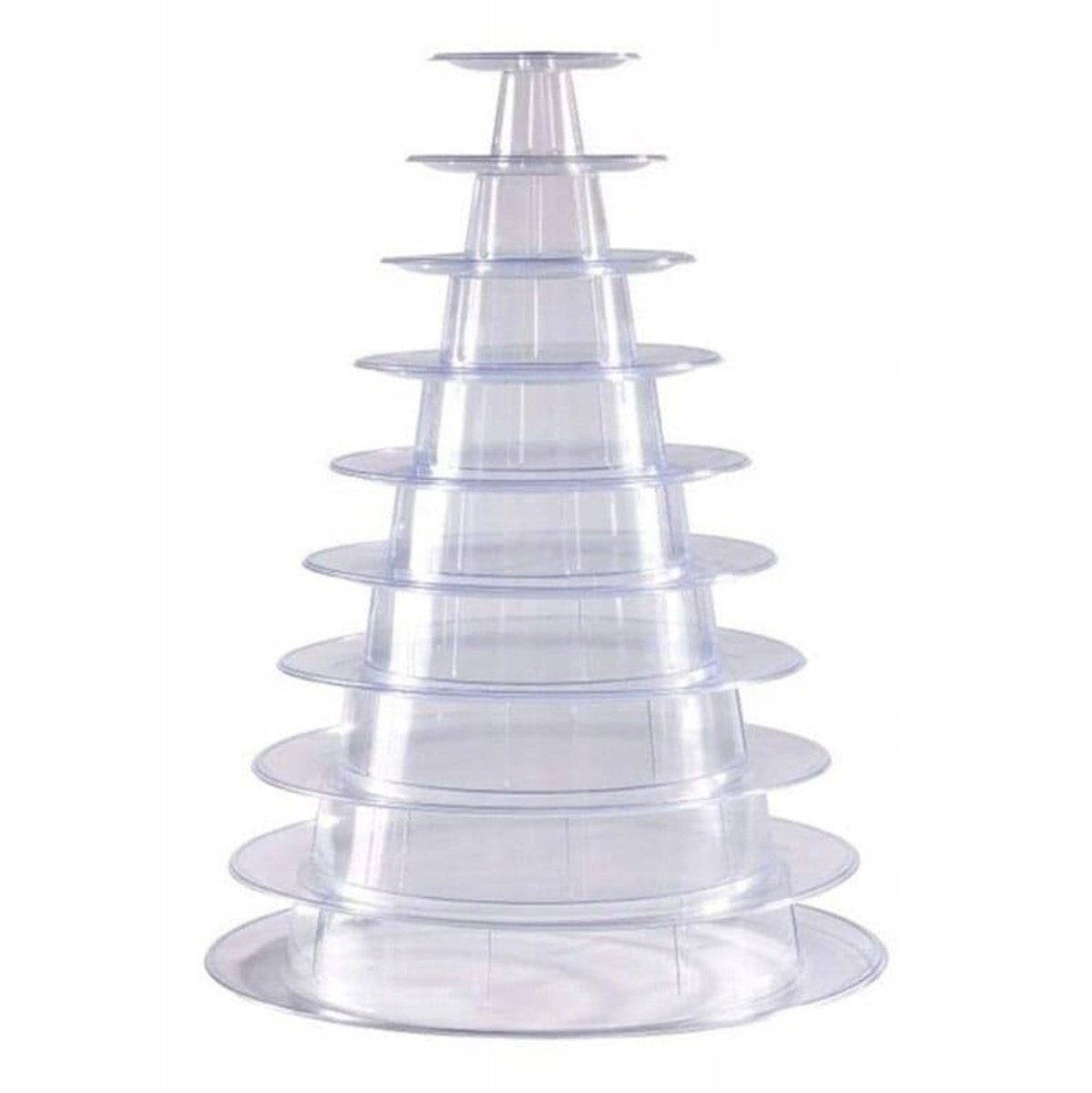 Merkloos Macaron Toren - 10 Lagen Display voor Gebakjes