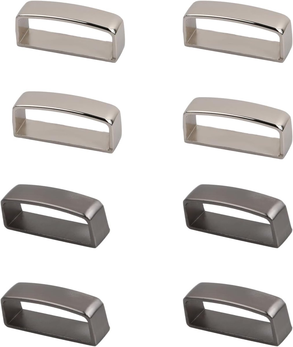 Belt Loop Keeper 40mm - 8 stuks metalen houder - stevige bevestigingsriem - ideaal voor mannen - ShopVlot