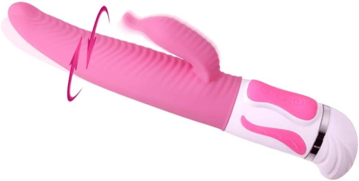 Vibrator met Rotatiefunctie - Antoine - Luxe Silicone - Voor Intense Stimulatie - ShopVlot
