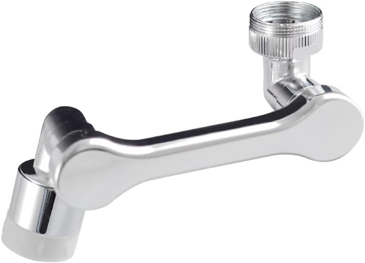 Rotating Tap - 360° draaibaar - Verlengbaar - Ideaal voor badkamer en keuken - SnelShoppen