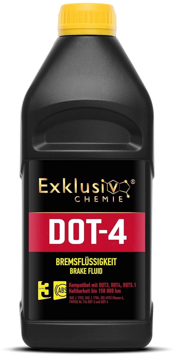 Remvloeistof DOT-4 - 1000 ml - Voor ABS, TCS en ESP/DSC - Geoptimaliseerde remprestaties - SnelShoppen