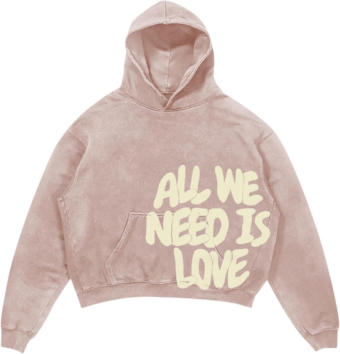 Capuchontrui heren - oversized - kleurrijk katoen - casual loungewear - SnelShoppen