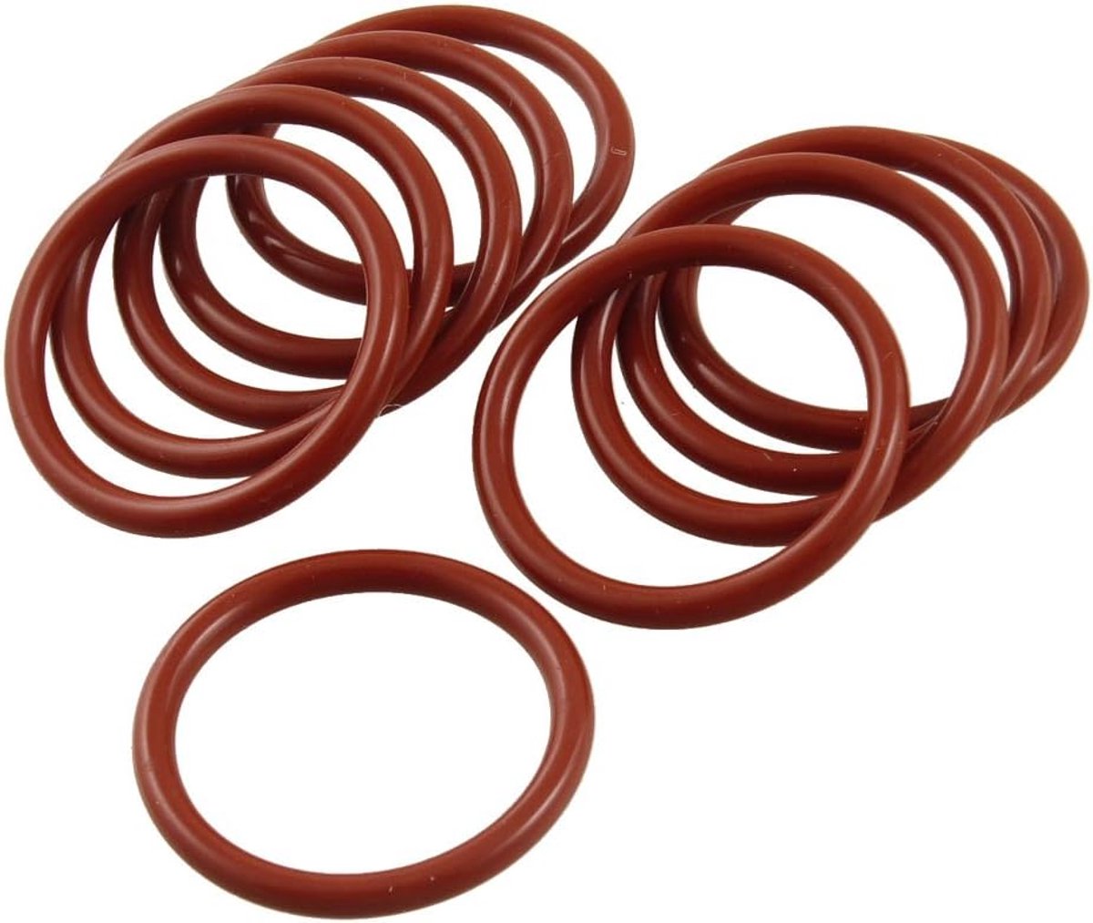 10 Stks Industriële Siliconen O Ring Afdichtingspakking 29mm x 35mm x 3mm