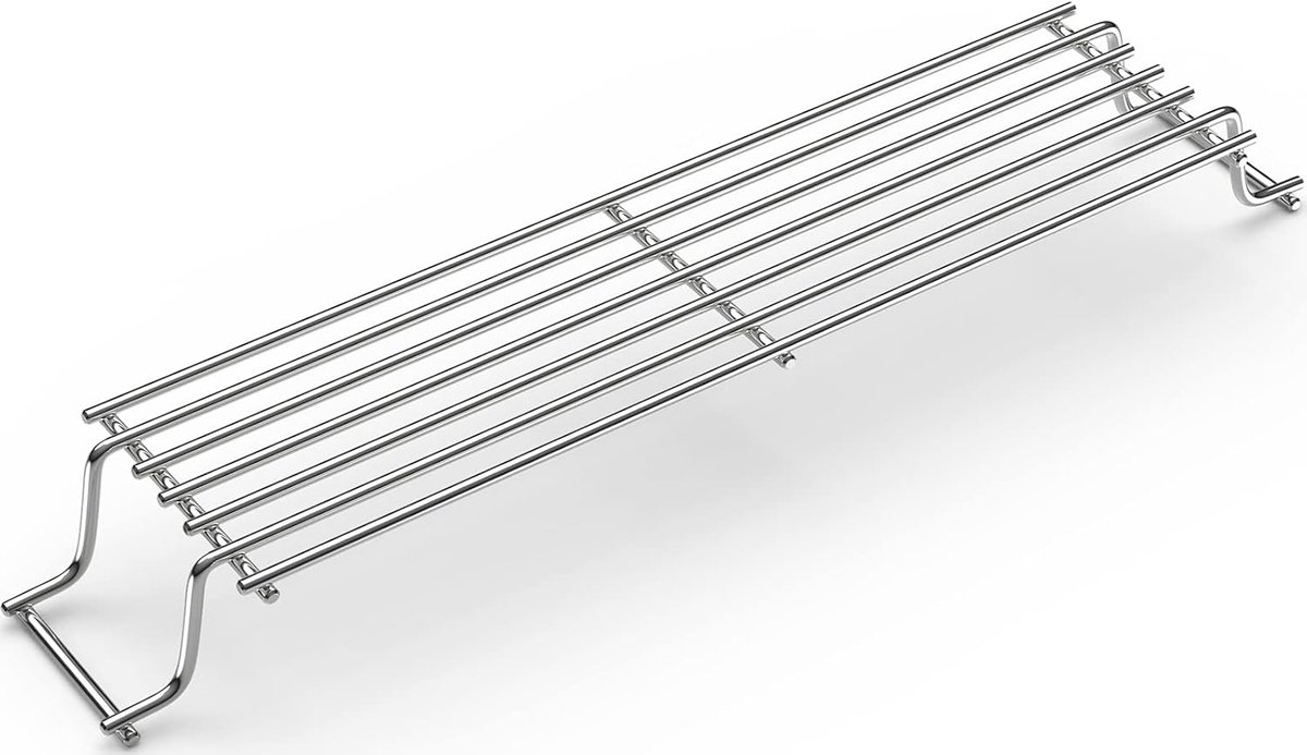 Stalen Warmhoudrooster 63,6 cm voor Weber Spirit | Spirit E/S-310, 320, 330, Spirit 700 en 900, 2013-2017 Modellen, Gasgrill Accessoire, Model 7641