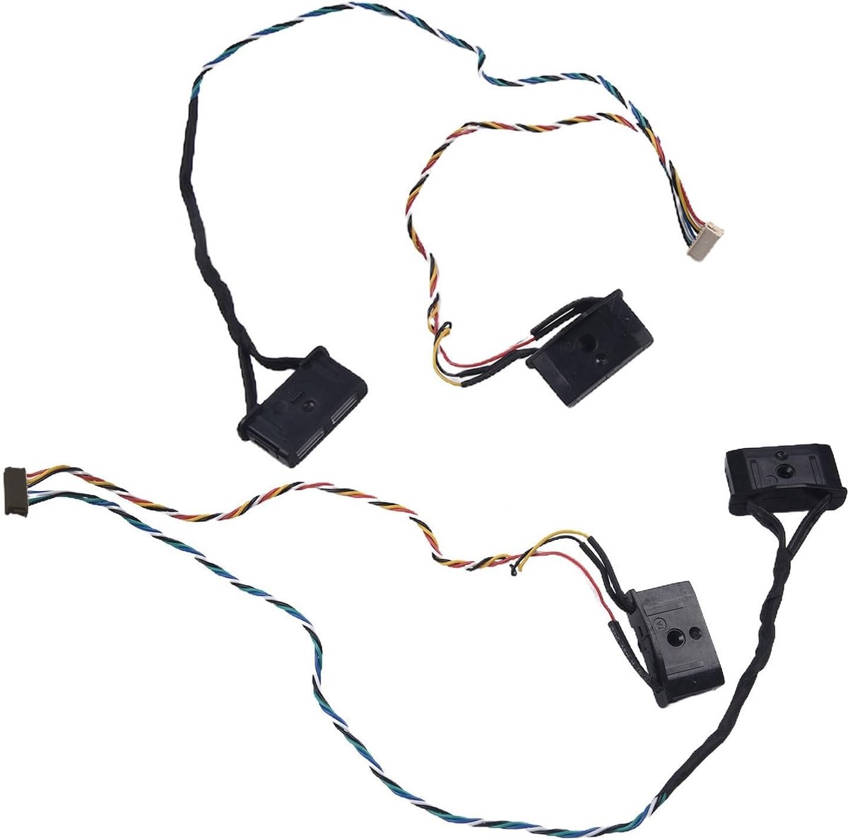 Links en rechts anti-valsensor voor Deebot voor OZMO T8 / T8+ / AVIV / T5 / N8 / N8 Pro / T9 / DX93 / DX96 / DJ65 / DX55 robotstofzuiger, 201-1816-00B3 & 201-1816-00B4 trapdetectiesensor