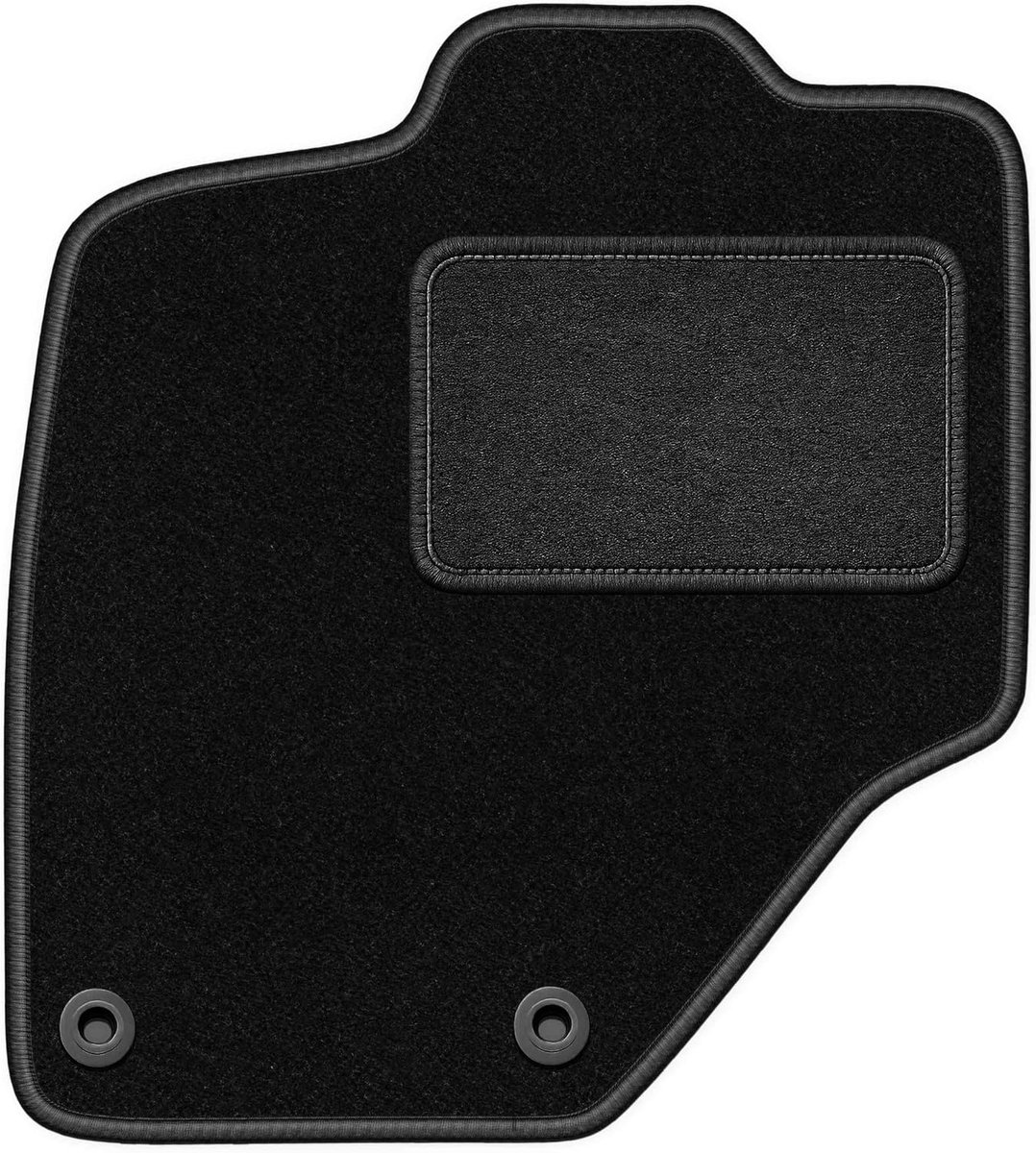 Multitator bestuurdersmat velours compatibel met Peugeot 3008 III PHEV vanaf 2024-1 stuk, zwart