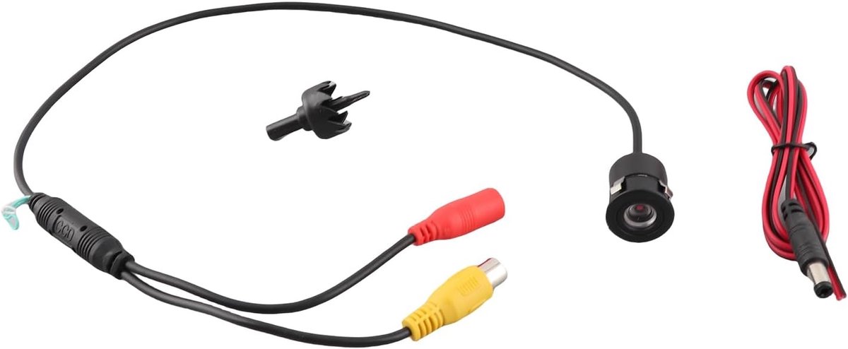 , bedrade mini bewakingscamera HD 170 ° groothoek bedrade Waterdichte CCTV CCD camera met IR nachtzicht voor auto