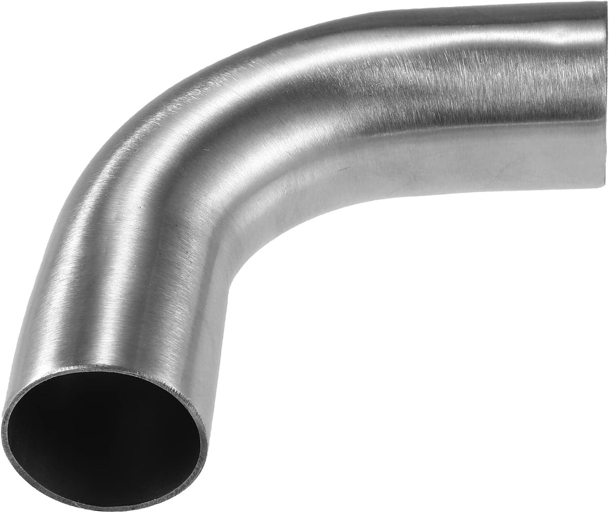 1 stuk uitlaat boog pijp 1,5 inch buitendiameter. 90 graden SS304 roestvrij staal