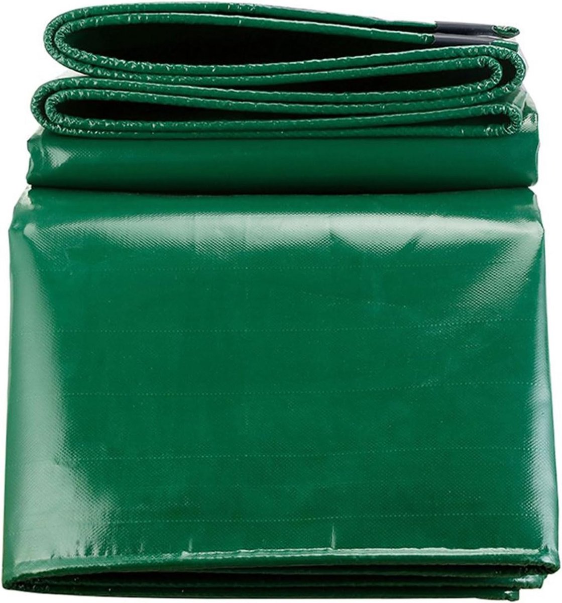 Zeildoek versterkt waterdicht met ringen,1.5x3m 520g/m² Afdekking Waterdicht zeil voor auto, tuin, huis UV, stof, regen, sneeuwbescherming Veelzijdig grondzeil voor en buiten Groen