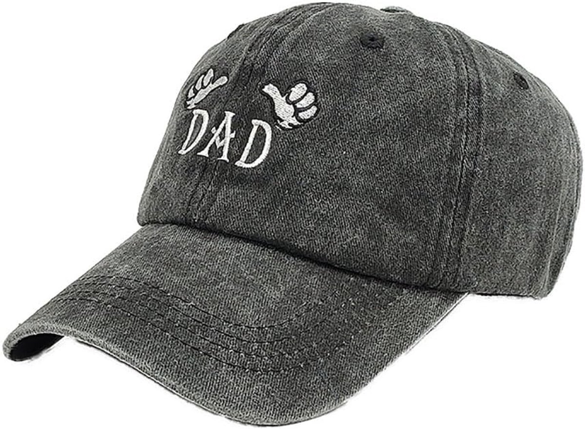 Gewassen vader en mama katoenen vintage versleten honkbalpetten grappige pet voor mannen en vrouwen snapback geschenken voor mama papa echtgenoot