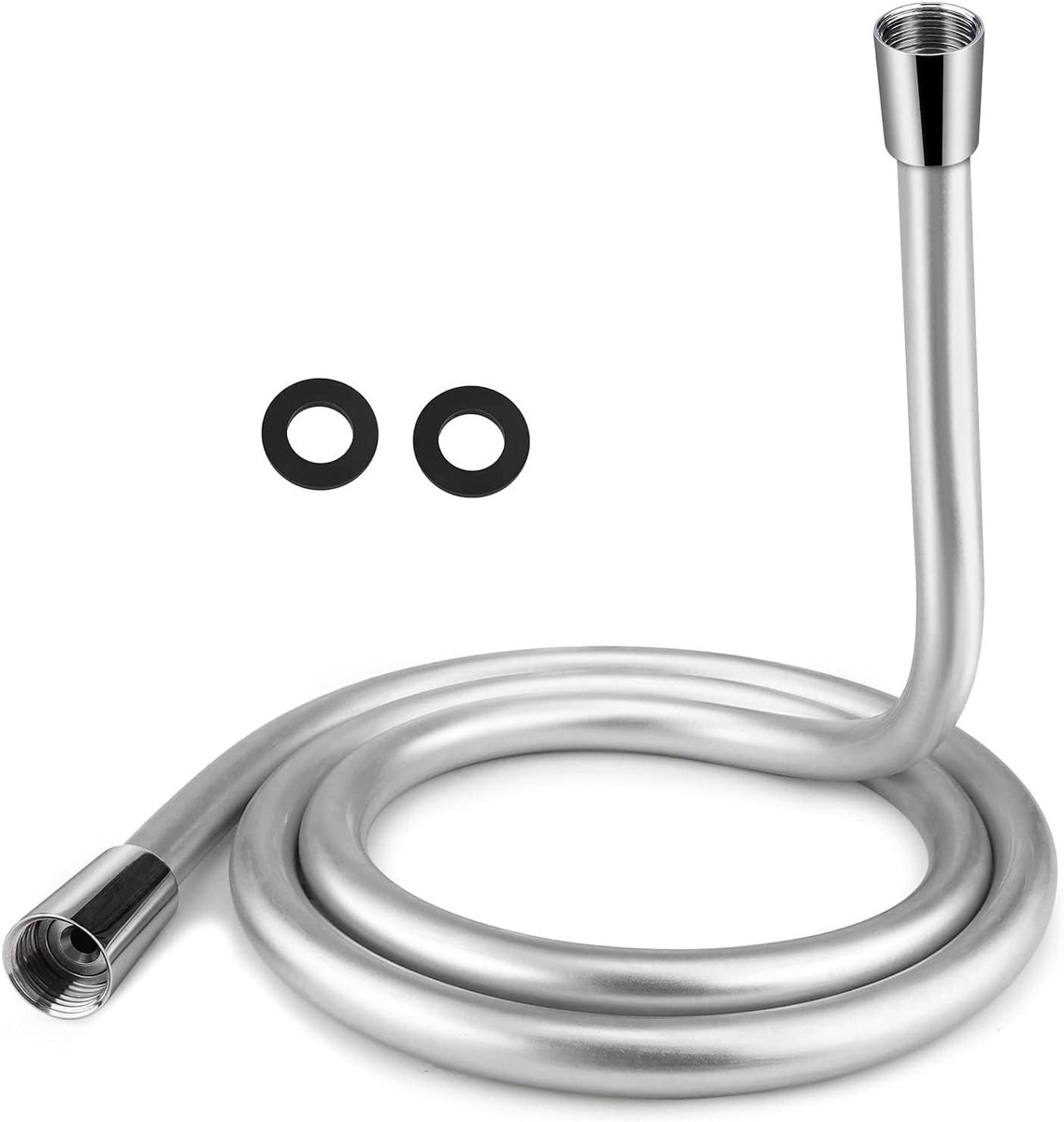 Douche slang 150 cm - flexibele PVC slang - knik- en draaibescherming - veilig en plezierig douchen - SnelShoppen