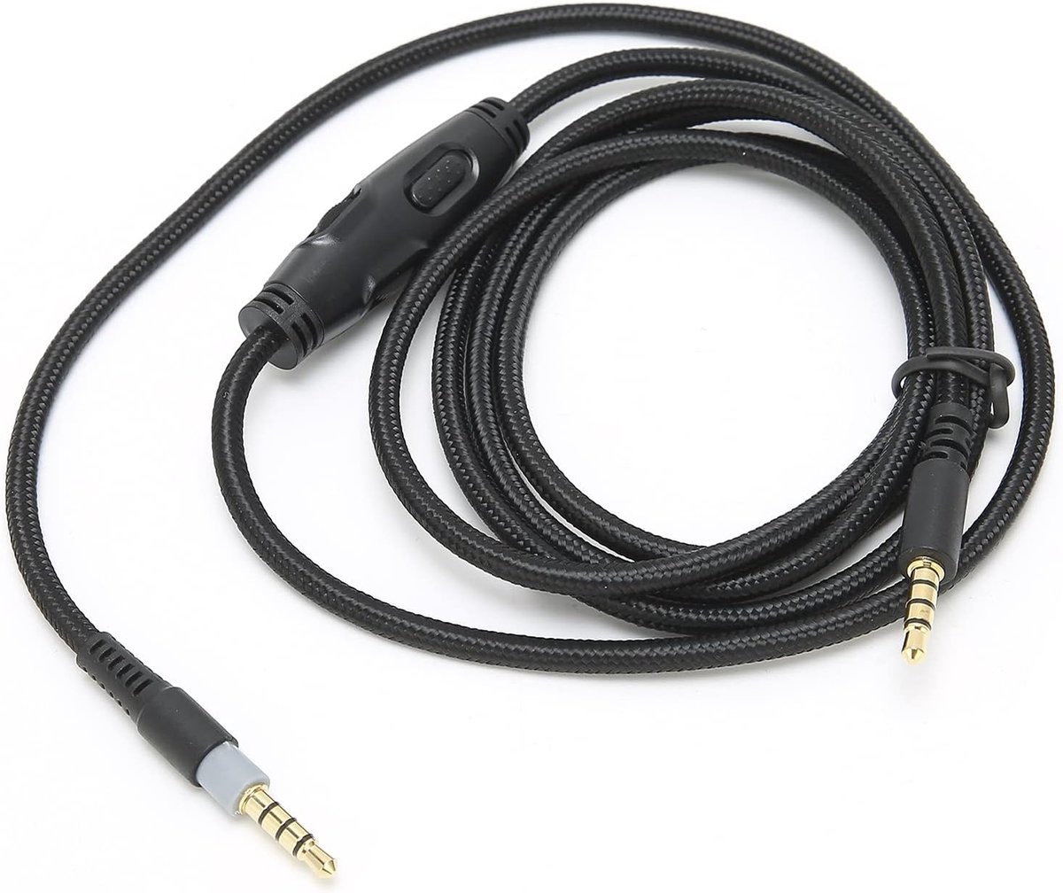 Hoofdtelefoon Kabel 3.5 Mm - Stereo Audio Kabel - Met Volume Controle - Verbeterde Geluidskwaliteit - SnelShoppen
