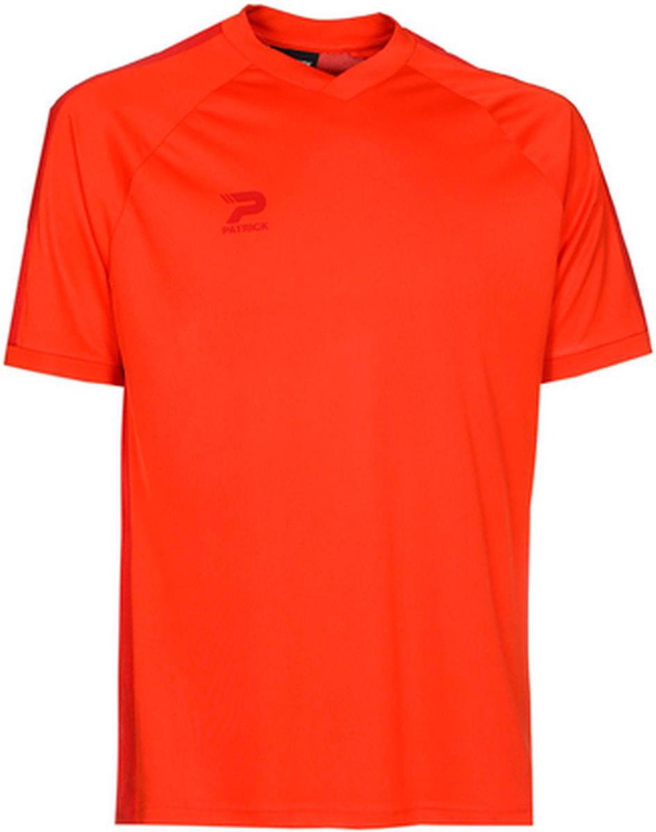 Patrick Sprint Shirt Korte Mouw Kinderen - Rood | Maat: 11/12