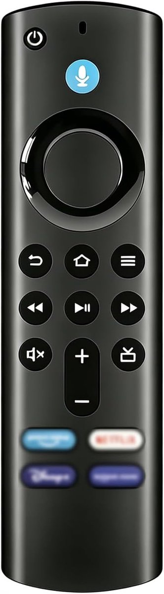 Vervangende afstandsbediening voor F-ir-e S-ti-ck TV - Bluetooth - Met microfoon en sneltoetsen - SnelShoppen