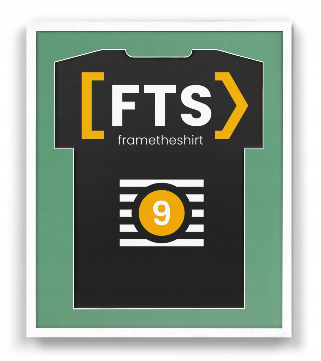 Merkloze Sportshirt Fotolijst - Eenvoudige Montage
