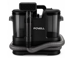 Powell Tapijtreiniger - Vlekkenreiniger - Bank Reiniger - Meubelreiniger - Tapijtreiniger Stofzuiger - Reinigingsmachine - Tapijt Reiniger - 600 Watt - Zwart