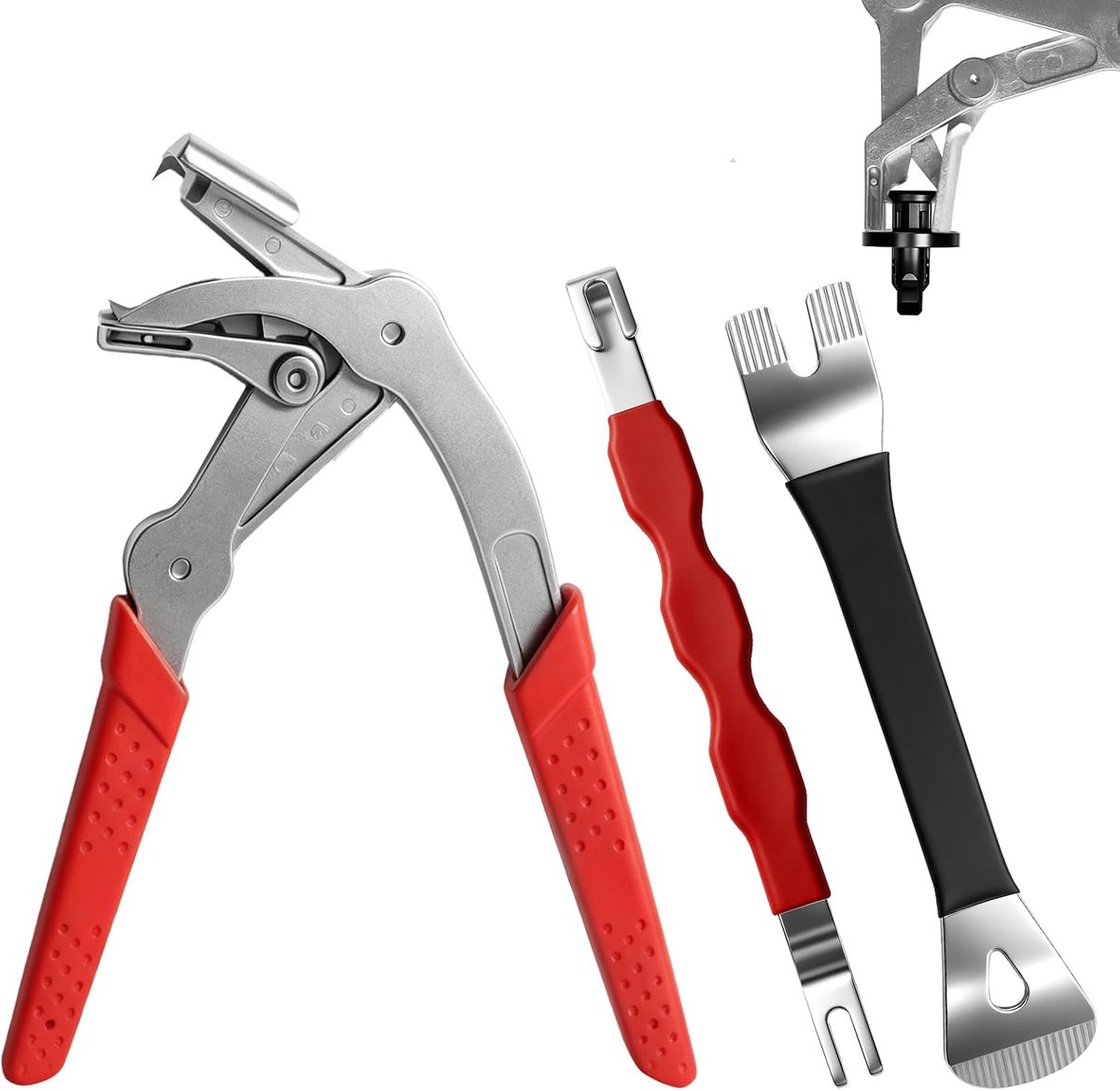 3-delige auto-cliptangset - multifunctioneel gereedschap - demontage en reparatie - ideaal voor bekleding - ShopVlot