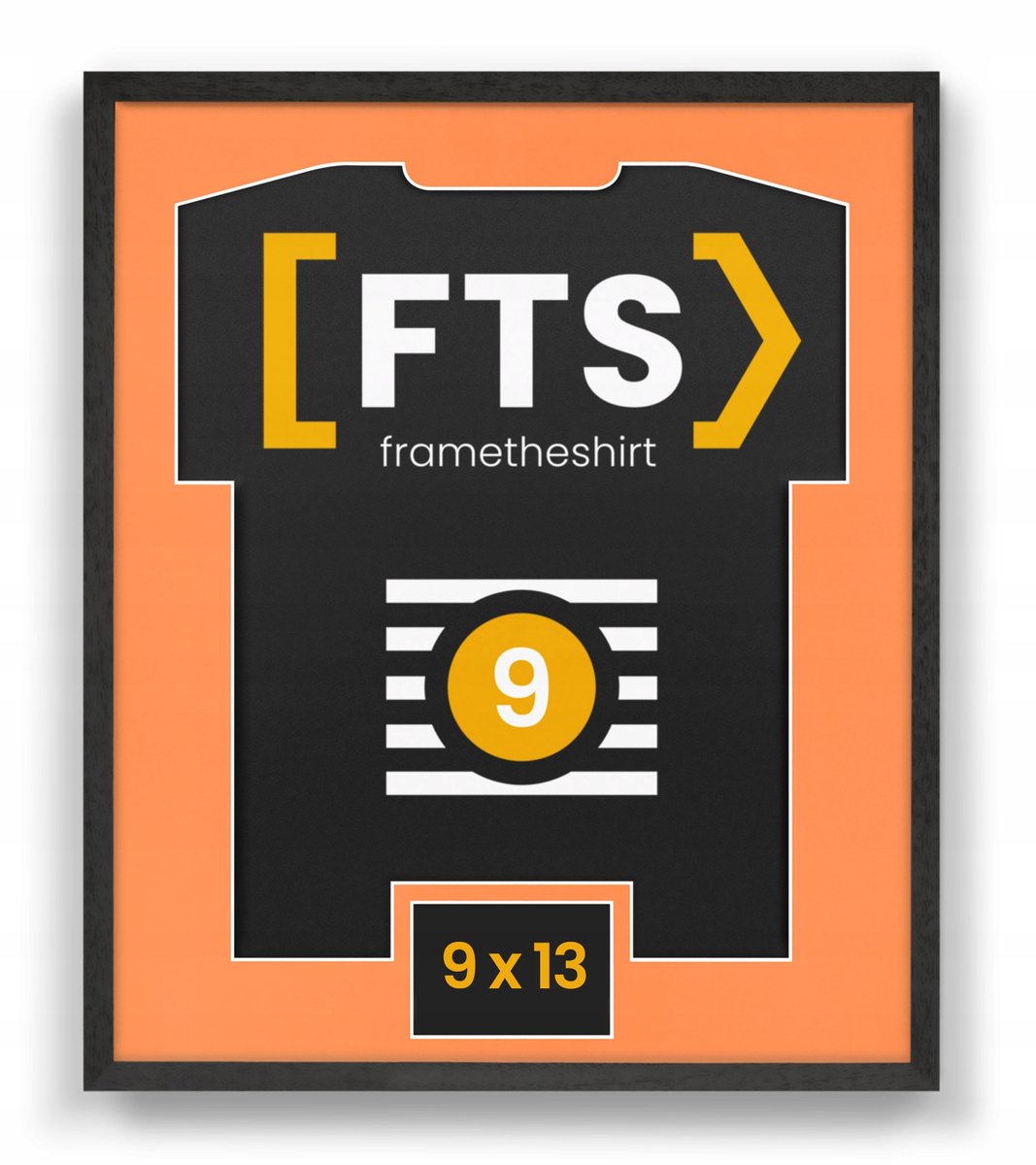 Sportshirt fotolijst met plek voor foto - Zelfmontage